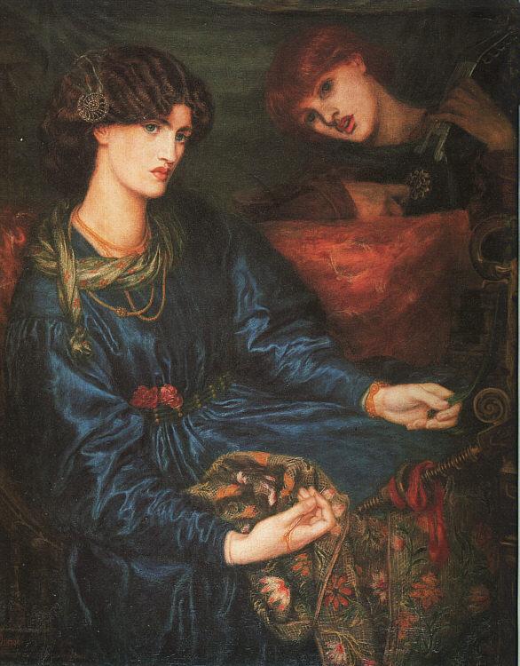 Dante Gabriel Rossetti Mariana Sweden oil painting art